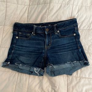American eagle jean shorts